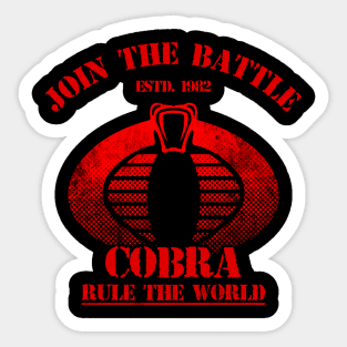 Cobra Gijoe V.2 Sticker